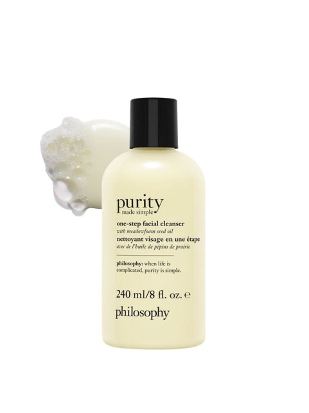 NEW Philosophy PURITY MADE SIMPLE one-step facial cleanser